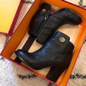 Tory Burch Black Junction Bootie